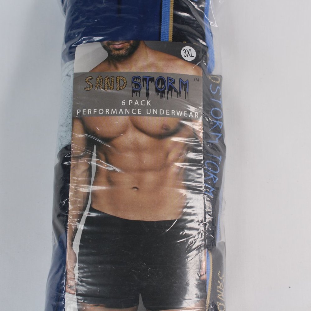 Sand Storm Men's Performance Boxer Briefs 5 PK #146 - Picture 3 of 3
